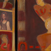 Renée du Rocher image of: Visiteurs au musée