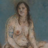 Amy Huestis:  Nude with a 'Stay True' tattoo