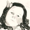 Dana Holst: Girl with Butterfly Bow