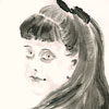 Dana Holst: Girl Looking Back